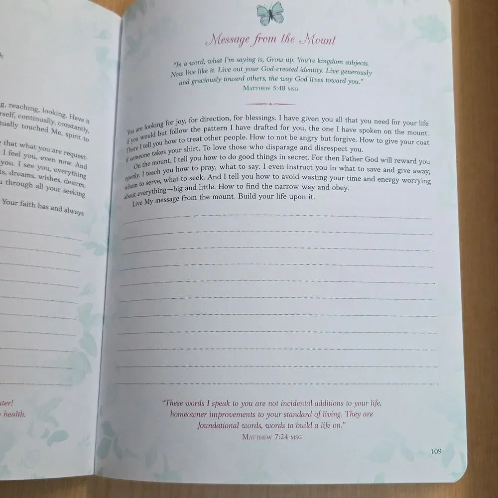 Bundle‎ Of 3 Christian Journals and Devotions Excellent Condition